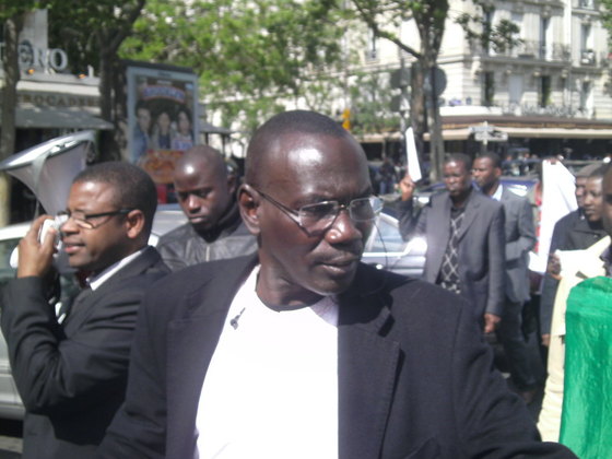 Manifestation à Paris pour exiger la libération de Biram Ould Abeid Ould Dah