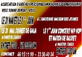 Grand concert de musique destiné à la récolte de fonds pour l’aide aux personnes handicapées Grand concert de musique destiné à la récolte de fonds pour l’aide aux personnes handicapées