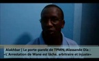 TPMN en sit-in devant le commissariat de la police judiciaire (Vidéo)
