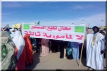 Atar : des slogans hostiles à l’idée de 3e mandat Atar : des slogans hostiles à l’idée de 3e mandat