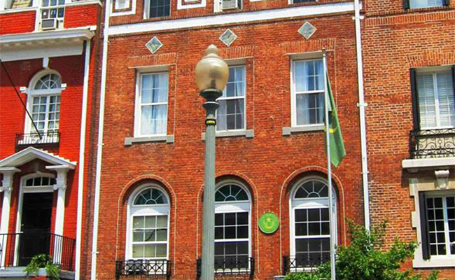 Controverse autour de la vente du domicile de l’ambassadeur de Mauritanie à Washington Controverse autour de la vente du domicile de l’ambassadeur de Mauritanie à Washington