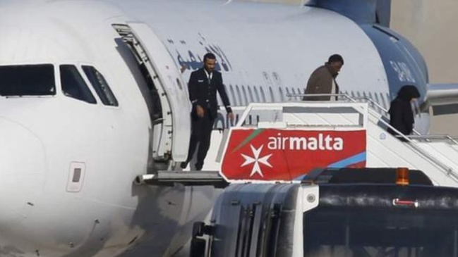Détournement d'un avion libyen : des passagers libérés