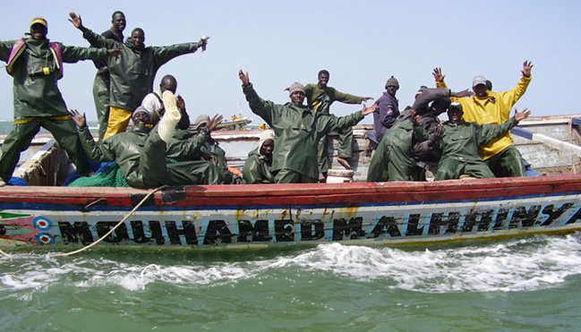 Recensement des pêcheurs sénégalais en vue de leur rapatriement