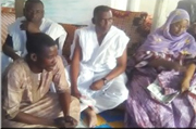 Biram Dah Abeid à Boghé devant ses militants et sympathisants Biram Dah Abeid à Boghé devant ses militants et sympathisants