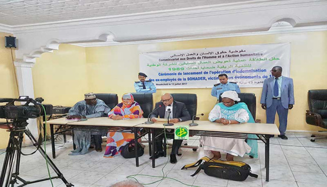 MAURITANIE : 65 MILLIONS POUR BOUCLER LE DOSSIER DU PASSIF HUMANITAIRE