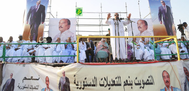 Meeting du président Aziz à Nouadhibou : « je n’ai pas peur d’être jugé après mon départ du pouvoir »