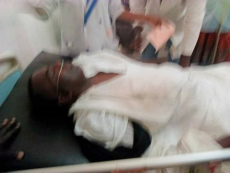 Manifestation anti-référendum à Arafat : sévèrement blessé, Biram transporté à l’hôpital Manifestation anti-référendum à Arafat : sévèrement blessé, Biram transporté à l’hôpital