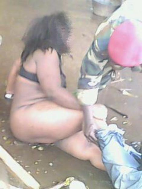 Guinéé: L’horreur des femmes déshabillées, mises nues, battues, humiliées et tuées en pleine rue (Attention images sont sensibles)!