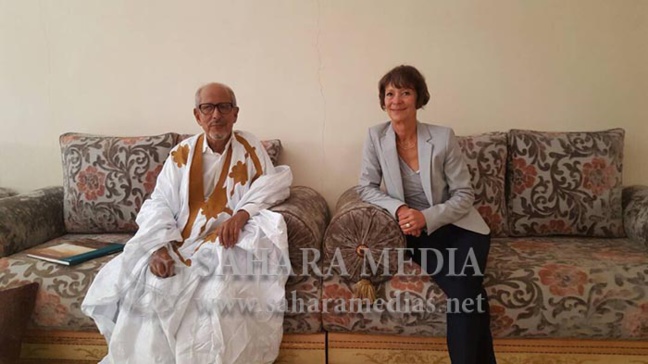 L’ancien président Sidi Mohamed O. Cheikh Abdallahi a reçu l’ambassadrice d’Allemagne