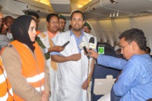 Départ du premier contingent des pèlerins mauritaniens pour la Mecque Départ du premier contingent des pèlerins mauritaniens pour la Mecque