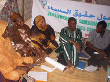 Sensibilisation sur la promotion des droits des femmes Sensibilisation sur la promotion des droits des femmes