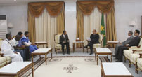 Le président de la république reçoit le bureau national de l'Union Nationale des Etudiants de Mauritanie Le président de la république reçoit le bureau national de l'Union Nationale des Etudiants de Mauritanie