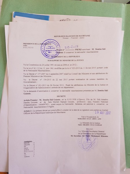 Acquisition de la double nationalité : Le président Balas édifie la diaspora Acquisition de la double nationalité : Le président Balas édifie la diaspora