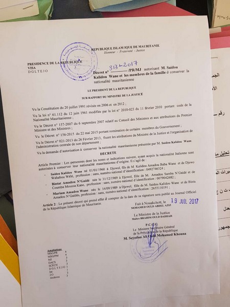 Acquisition de la double nationalité : Le président Balas édifie la diaspora Acquisition de la double nationalité : Le président Balas édifie la diaspora