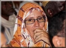 Aminétou Mint El Moctar, présidente de l’AFCF Aminétou Mint El Moctar, présidente de l’AFCF