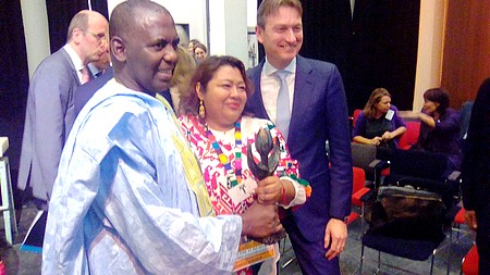 Biram Dah Abeid invité du ministre Néerlandais des Affaires étrangères Halbe Zijlstra [PhotoReportage]