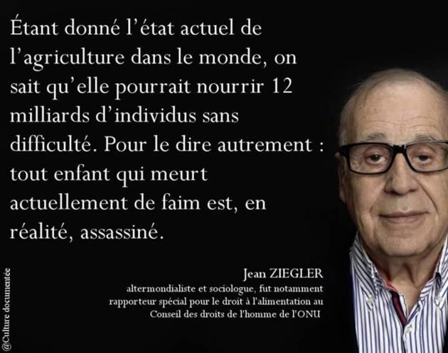 Mensonges de l’ONU sur la faim dans le monde