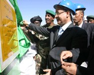 Le Premier ministre donne le coup d'envoi pour la construction de la route Aoufiya/Keur Macène