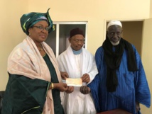 Communiqué de presse: Un chèque du Collectif des Cadres Mauritaniens Expatriés en soutien avec les sinistrés de Boghé