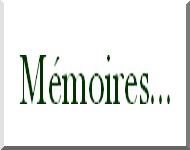 Mémoire de Négro mauritanien.