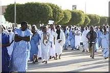Des centaines de mauritaniens marchent à Nouakchott contre Israël