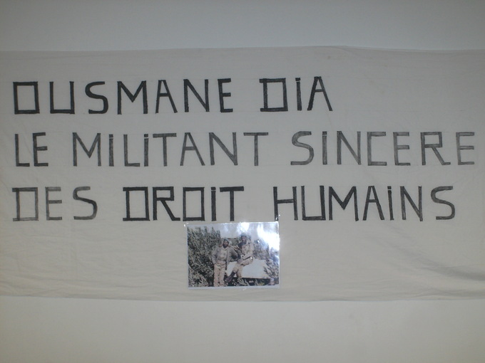 CEREMONIE D'HOMMAGE A LA MEMEOIRE DE NOTRE FRERE DIA OUSMANE SAMBA