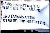 Manifestation contre l’"arabisation complète"