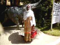 Maïmouna Alpha Sy, Secrétaire générale du Collectif des veuves des victimes militaires et civiles des événements de 1989 – 1991. © 2017 privé Maïmouna Alpha Sy, Secrétaire générale du Collectif des veuves des victimes militaires et civiles des événements de 1989 – 1991. © 2017 privé
