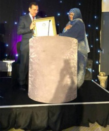 LONDRES: LA MINISTRE LEMINA MINT MOMMA REÇOIT LE PRIX DU MEILLEUR GESTIONNAIRE ÉCONOMIQUE ARABE