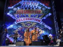 La fête du Mondial s’ouvre avec un concert de superstars à Soweto