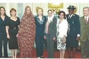 Aminetou Mint Moctar, présidente Association des Femmes Chefs de Famille (Afcf) primée par Mme Hillary Clinton