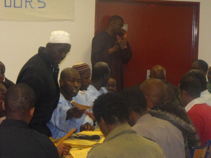 CEREMONIE D'HOMMAGE A LA MEMEOIRE DE NOTRE FRERE DIA OUSMANE SAMBA