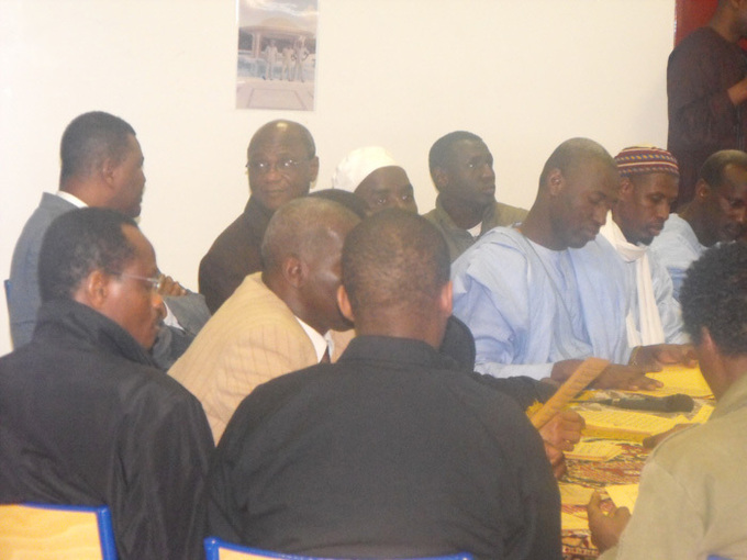 CEREMONIE D'HOMMAGE A LA MEMEOIRE DE NOTRE FRERE DIA OUSMANE SAMBA