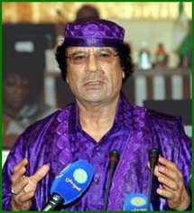 Quand Kadhafi apostrophe les noirs
