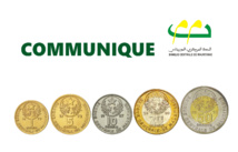 Prorogation de l’usage des pièces de l’ancienne gamme de l’ouguiya Prorogation de l’usage des pièces de l’ancienne gamme de l’ouguiya