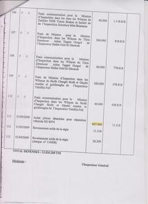 Détournement au Ministère de la Justice : Missions fictives, dépenses réelles Détournement au Ministère de la Justice : Missions fictives, dépenses réelles