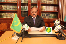 Le président de la république adresse un discours à la nation à l'occasion du cinquantenaire de l'indépendance nationale