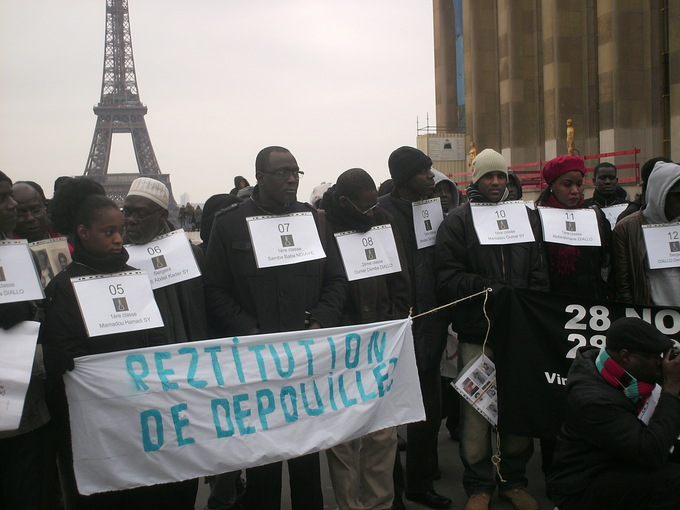 Manifestation le 28 novembre 2010  à paris (reportage photos)