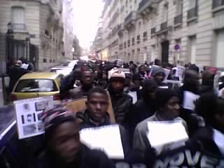 Manifestation le 28 novembre 2010  à paris (reportage photos)