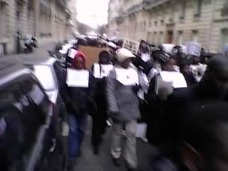 Manifestation le 28 novembre 2010  à paris (reportage photos)