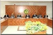 Réunion du conseil des ministres