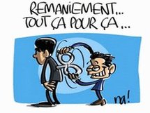 Remaniement ministériel : Tout ça, pour ça !