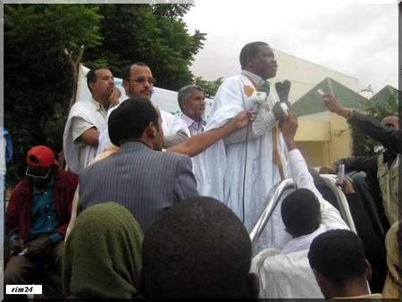 Un responsable syndical fait une critique sévère de la situation sociale en Mauritanie .rapportage photos