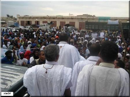Un responsable syndical fait une critique sévère de la situation sociale en Mauritanie .rapportage photos