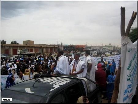 Un responsable syndical fait une critique sévère de la situation sociale en Mauritanie .rapportage photos