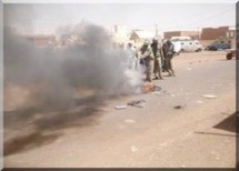 Aïoun : Les lycéens manifestent pour demander une amélioration des conditions de vie.