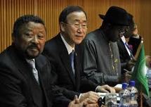 L’ONU- L’UA : le machin frappe de Paris, le bidule condamne de Nouakchott…