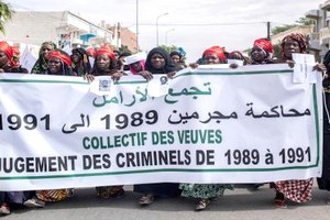 Mauritanie : Dispersion d'une marche des veuves du passif humanitaire dans le pays Mauritanie : Dispersion d'une marche des veuves du passif humanitaire dans le pays