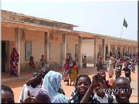 Ecole 1 de Rosso : 500 élèves sous des toits qui menacent de s’effondrer [Reportage Photos]