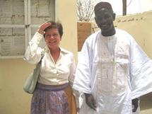 Ibrahima Moctar SARR rencontre au Siège du parti, Mme JO ELLEN POWEL, Ambassadrice des USA en Mauritanie